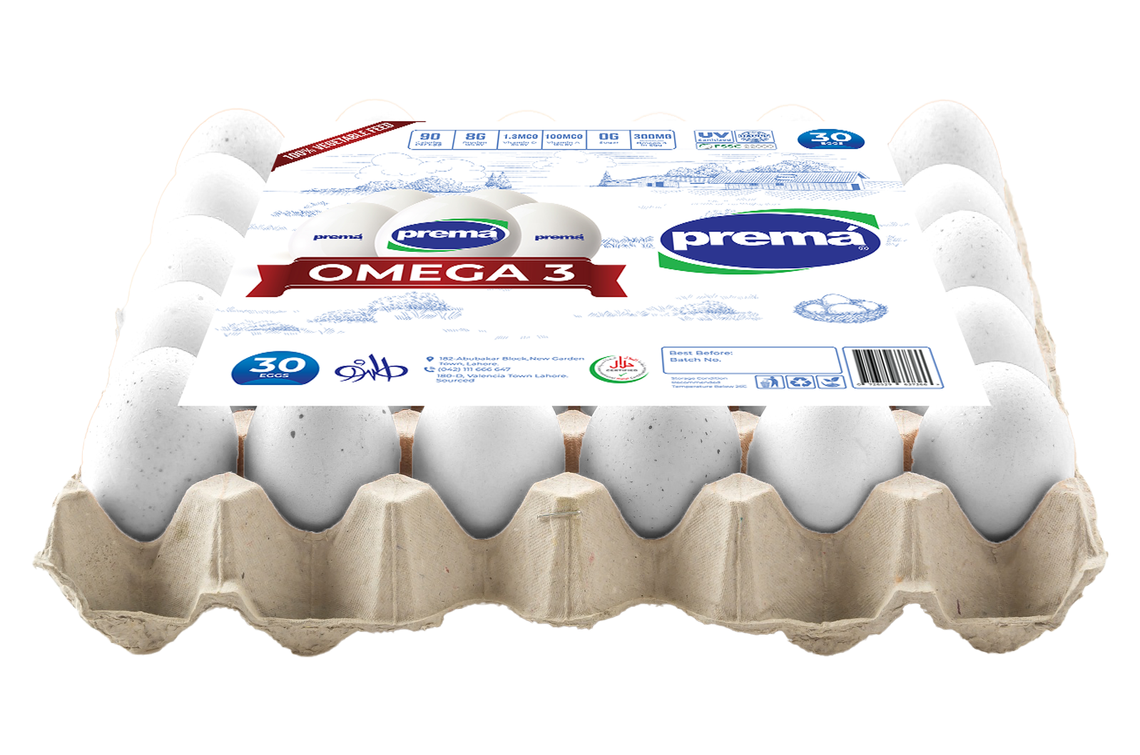 Prema Omega-30 Eggs.